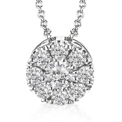 Zeghani 14k Diamond Nahla Pendant | Zeghani | Luby 
