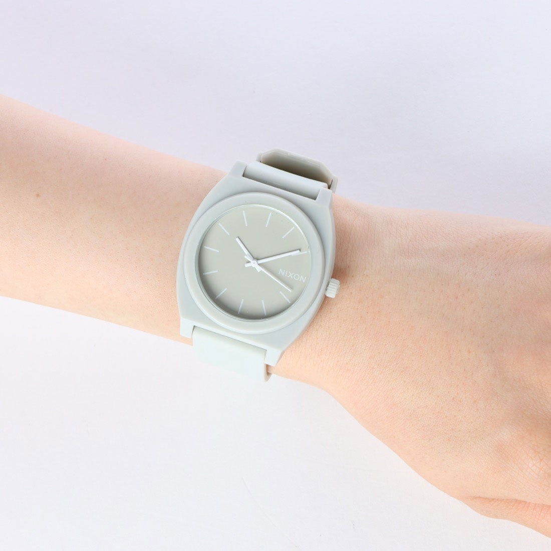 TIME TELLER P MATTE COOL GRAY | Nixon | Luby 