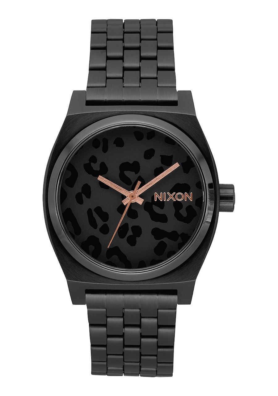 NIXON TIME TELLER ALL BLACK / CHEETAH | Nixon | Luby 