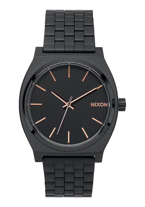 NIXON TIME TELLER ALL BLACK / ROSE GOLD | Nixon | Luby 