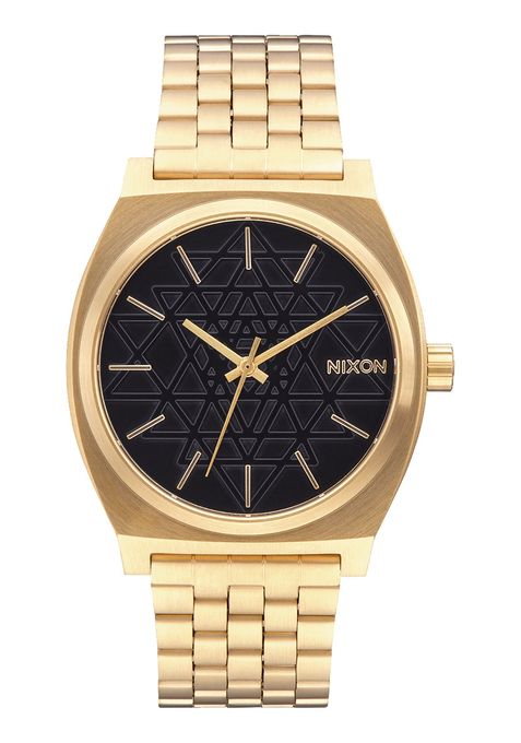 NIXON TIME TELLER GOLD / BLACK / STAMPED | Nixon | Luby 