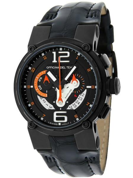 Racing Chronograph Watch (Black) | Officina Del Tempo | Luby 