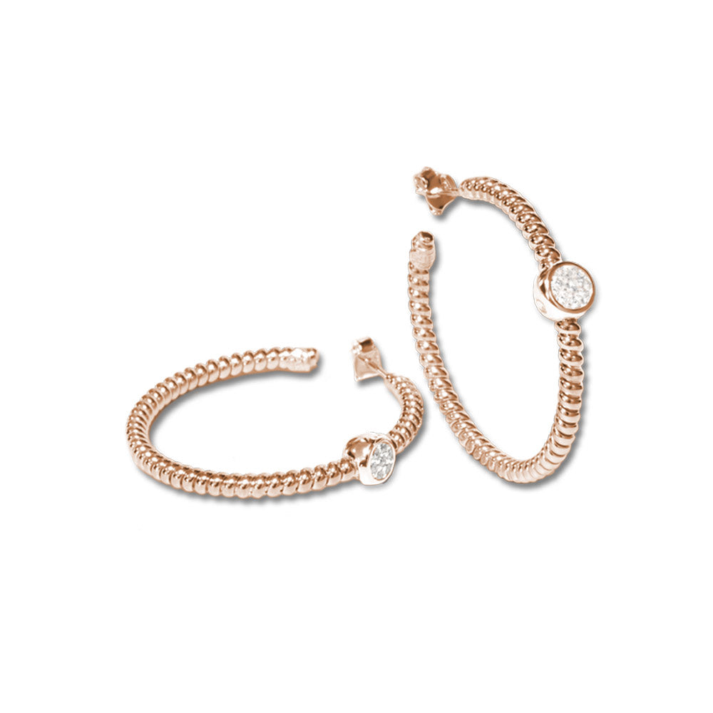 Flat Circle Hoops | BORSARI | Luby 