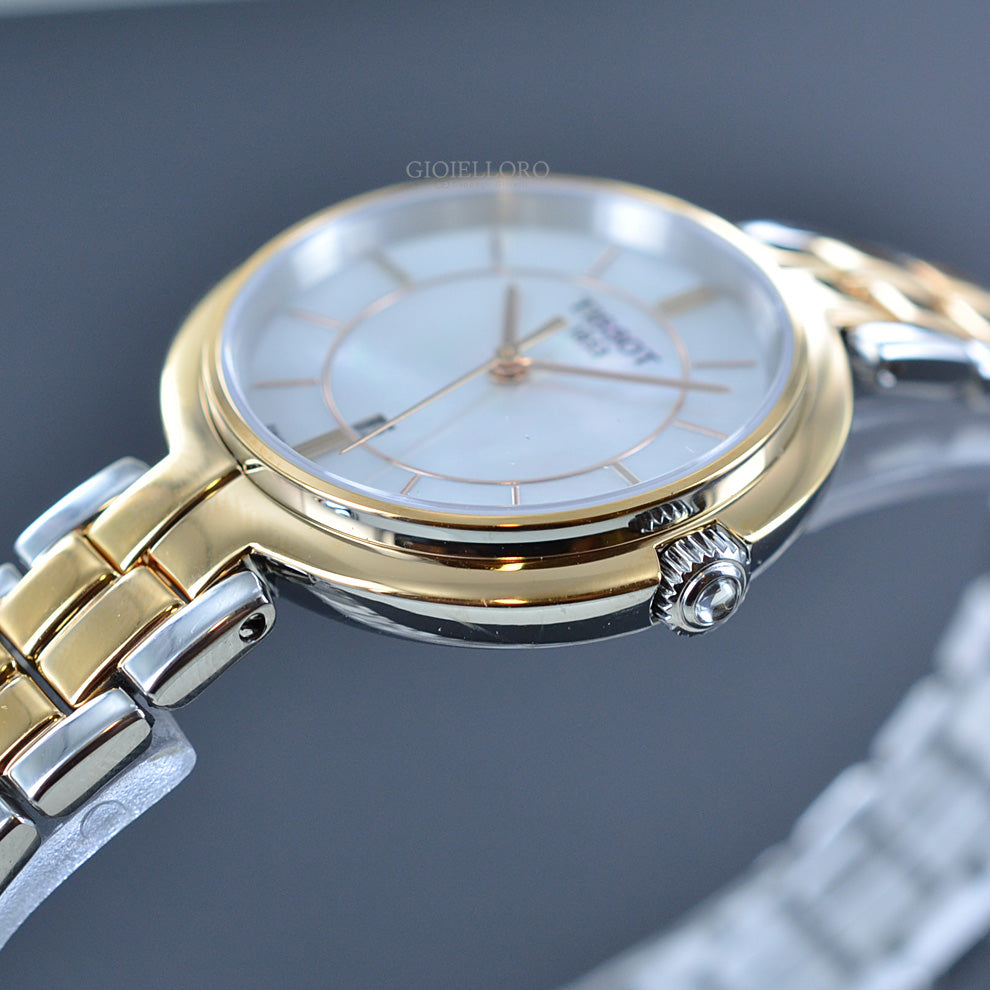 Flamingo (Silver-Rose Gold) | Tissot | Luby 