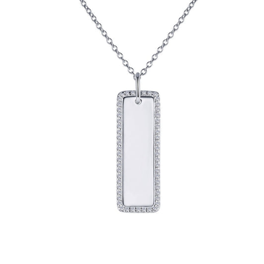 Vertical Bar Pendant Necklace | Lafonn | Luby 