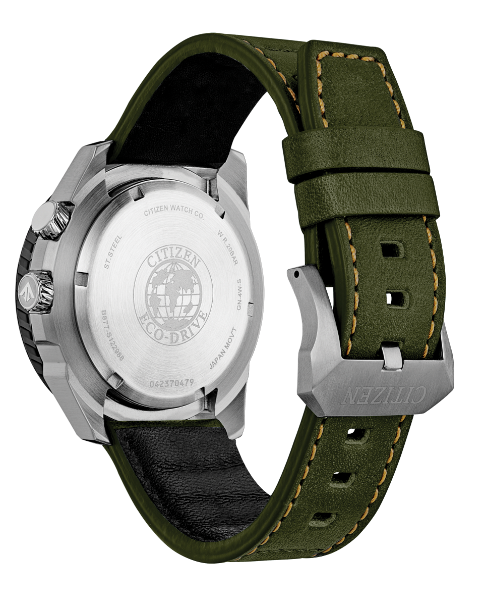 ProMaster NightHawk (Silver/Green) | Citizen | Luby 