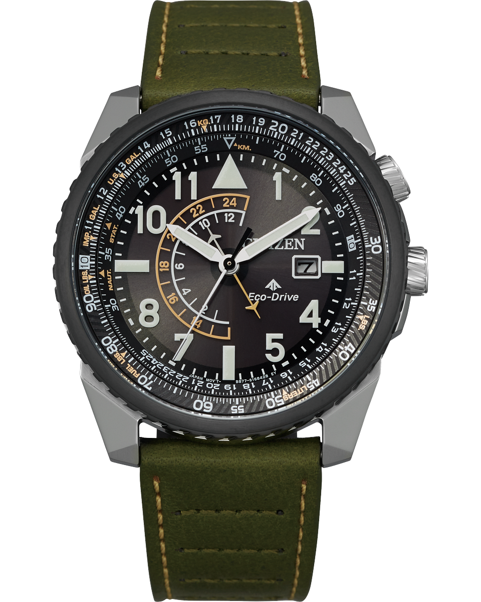 ProMaster NightHawk (Silver/Green) | Citizen | Luby 