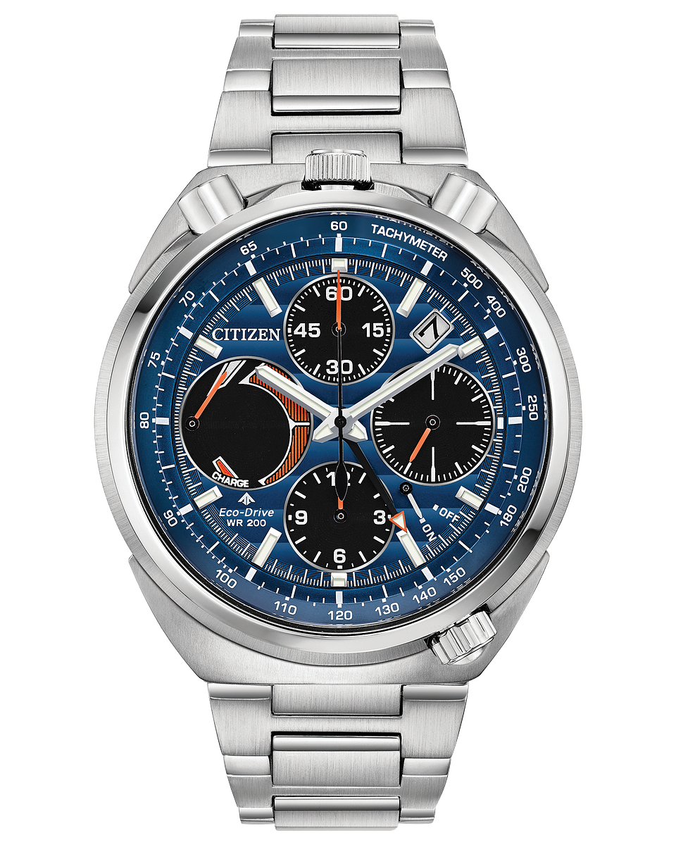 ProMaster Tsuno Chronograph Racer (Silver/Blue) | Citizen | Luby 