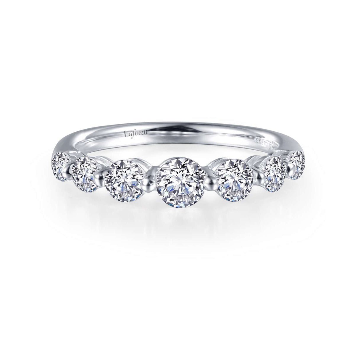 7 Symbols of Joy Half Eternity Band | Lafonn | Luby 
