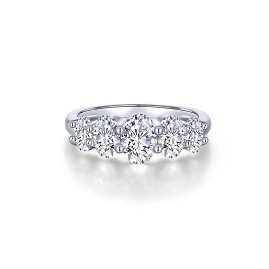 Oval Five-Stone Ring | Lafonn | Luby 