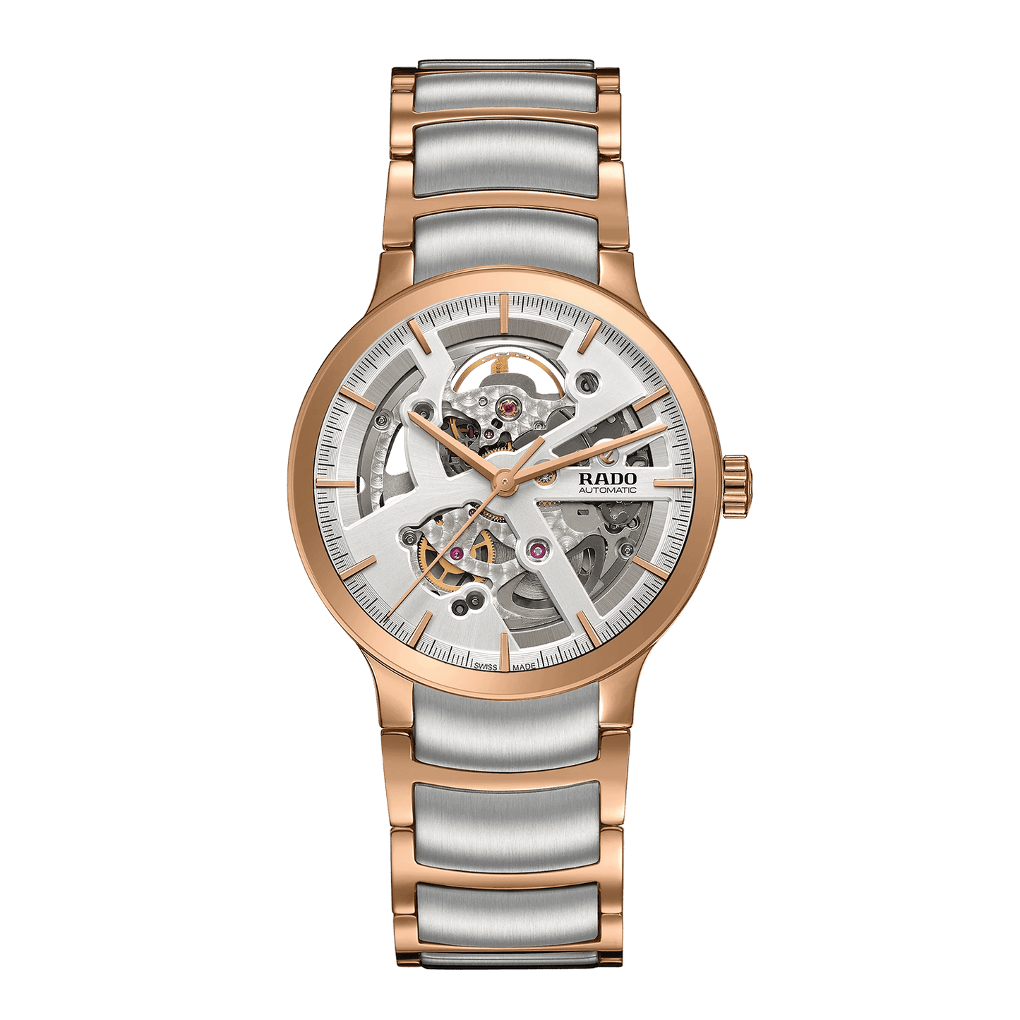 Rado Centrix Pink Skeleton Large | Rado | Luby 