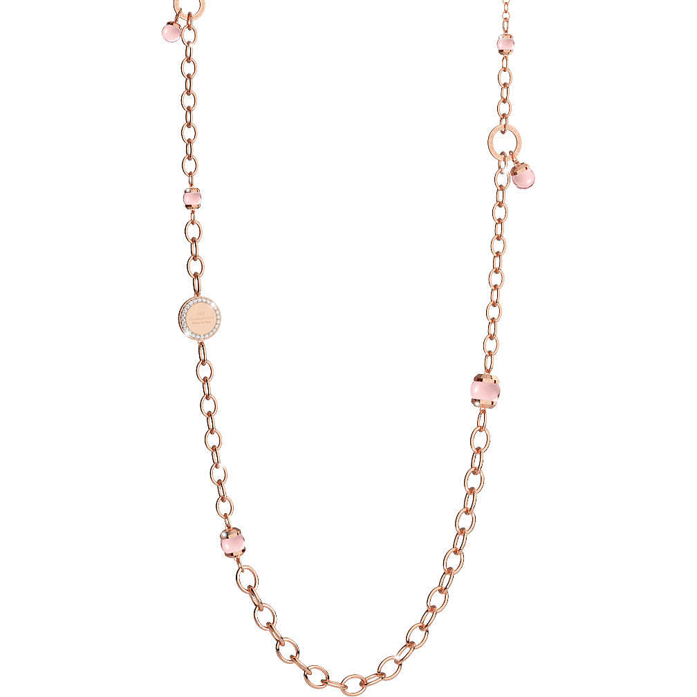 Bronze Necklace with Stones | Rebecca | Luby 