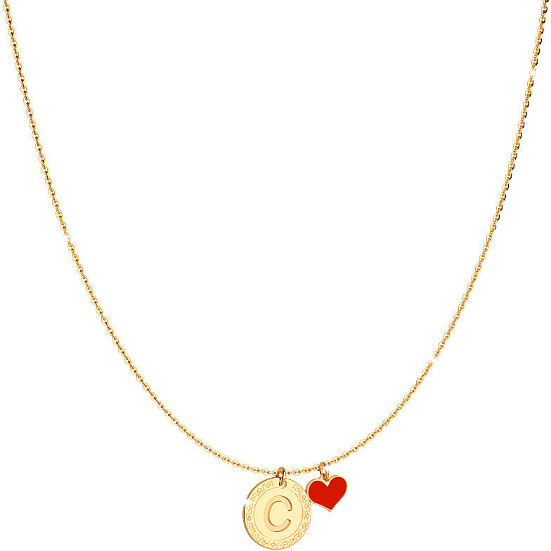 MyWorld Letter C Necklace (Gold) | Rebecca | Luby 