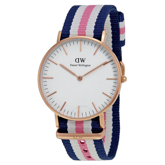 Classic Southampton Watch (White/Rose-Gold) | Daniel Wellington | Luby 