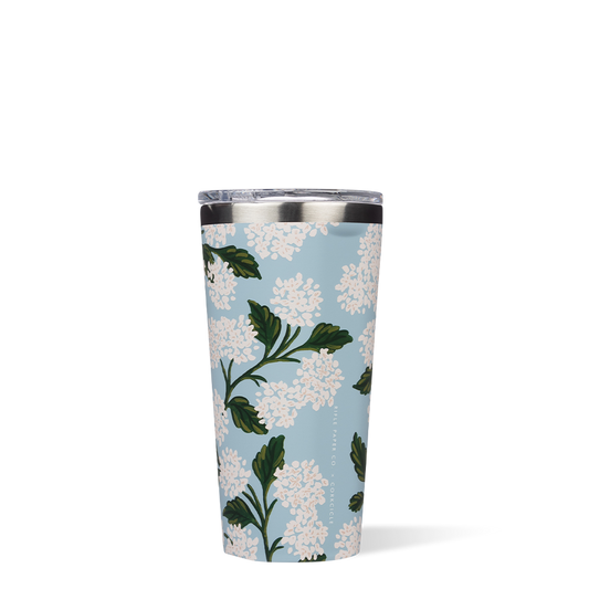 Gloss Blue Hydrangea Rifle Paper | Corkcicle | Luby 
