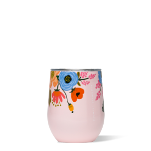 LIVELY FLORAL BLUSH STEMLESS | Corkcicle | Luby 