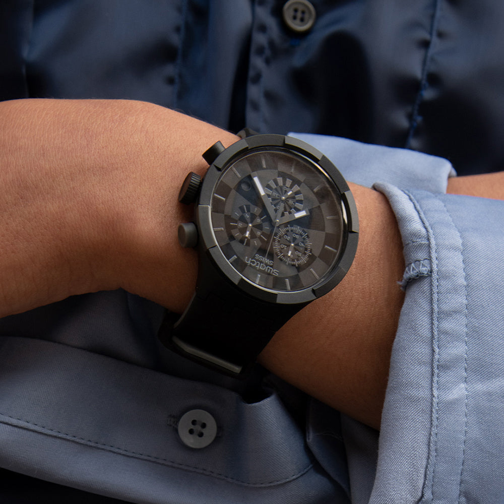 Checkpoint Black | Swatch | Luby 