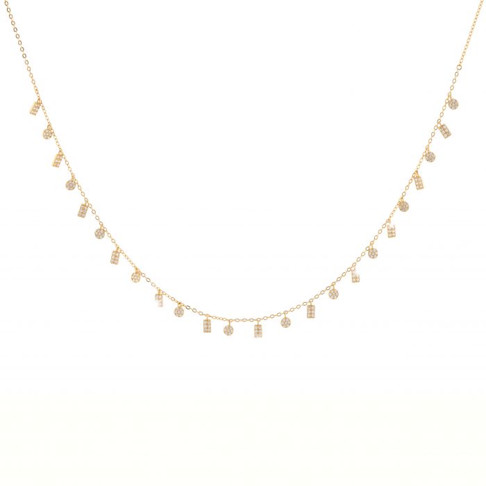 Diana Necklace with Pendant | Rebecca | Luby 