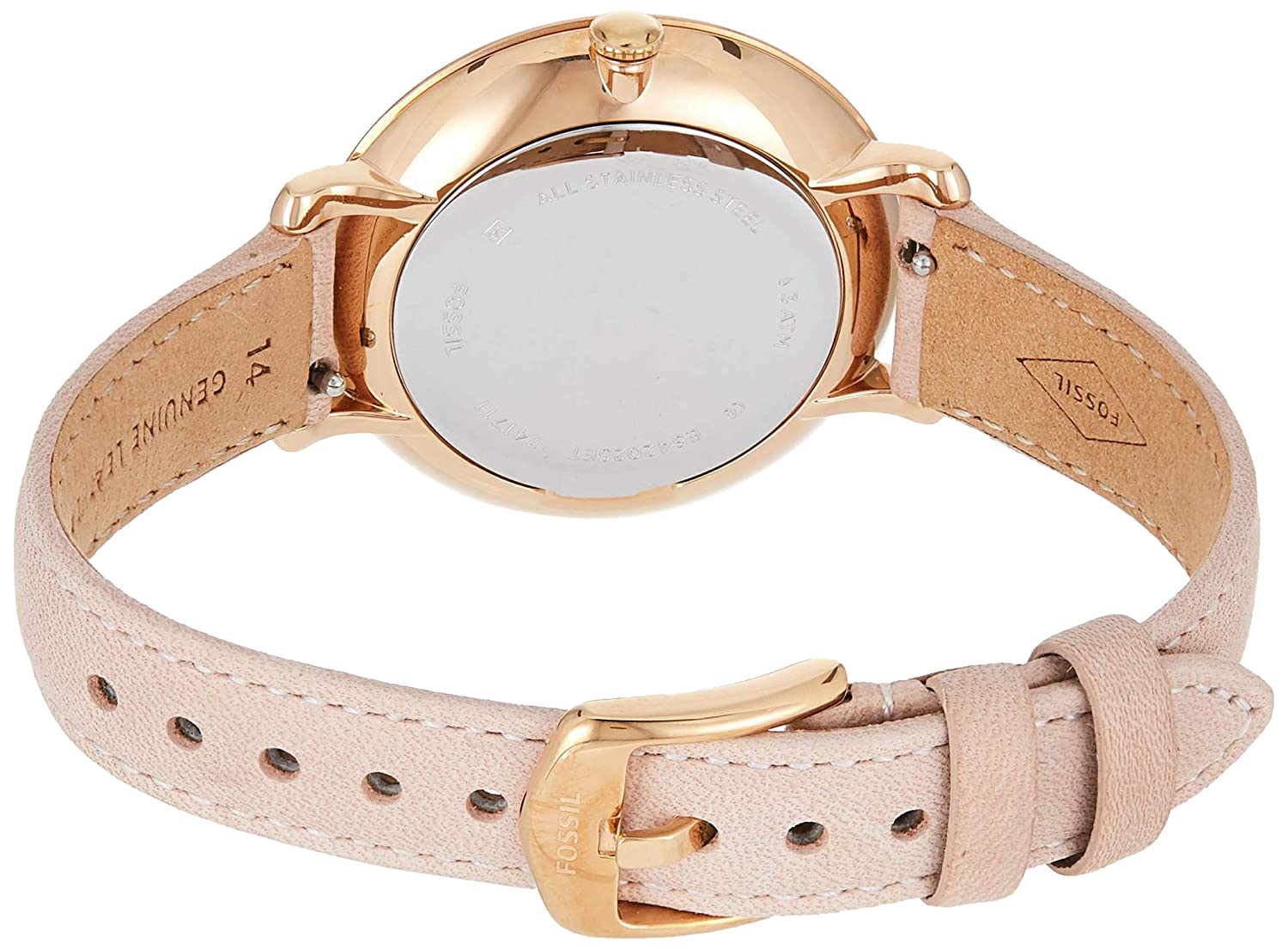 Ladies Jacqueline Watch and Earrings Set (Rose-Gold/Blush) | Fossil | Luby 