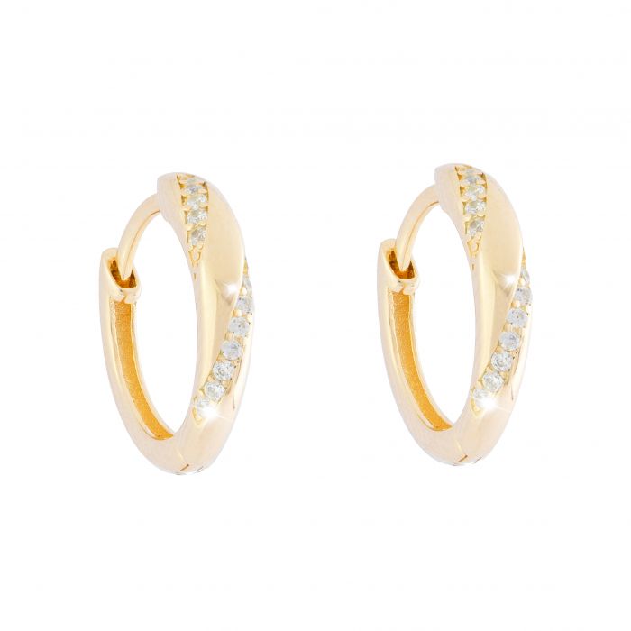 Earring with Crystals | Rebecca | Luby 