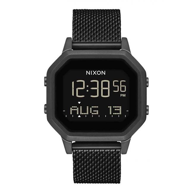 SIREN MILANESE ALL BLACK | Nixon | Luby 