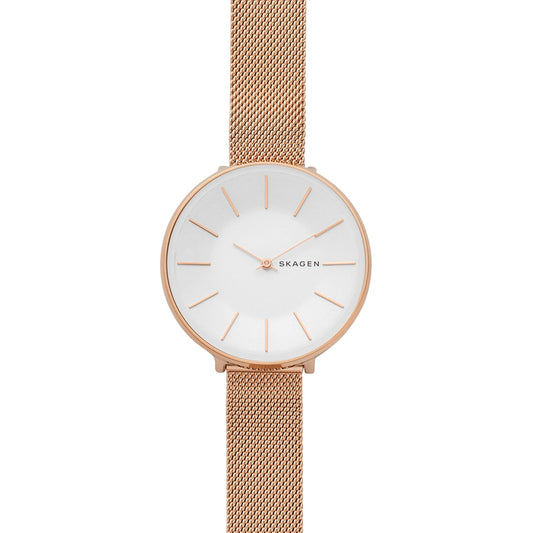 Karolina Mesh Watch (Rose-Gold) | Skagen | Luby 