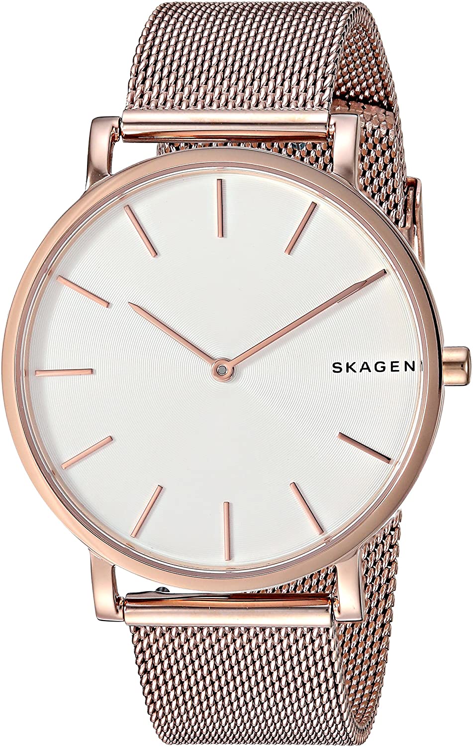 Hagen Slim Mesh Watch (Rose-Gold) | Skagen | Luby 