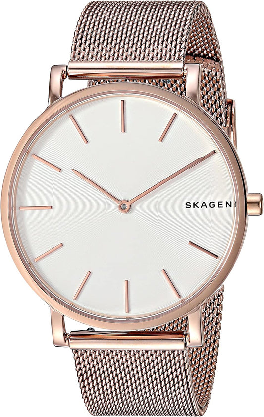Hagen Slim Mesh Watch (Rose-Gold) | Skagen | Luby 