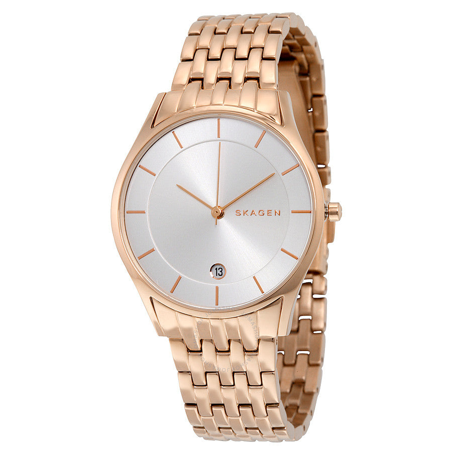 Holst Steel Link Watch (Rose-Gold) | Skagen | Luby 