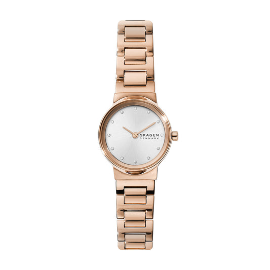 Freja Steel Link Watch (Rose-Gold) | Skagen | Luby 