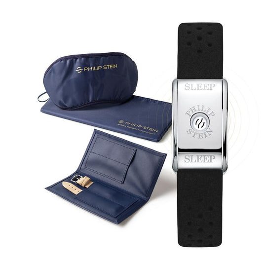 Classic Sleep Bracelet Kit (Black/Silver) | Philip Stein | Luby 