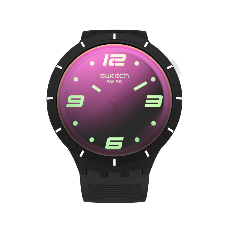 Futuristic Black | Swatch | Luby 