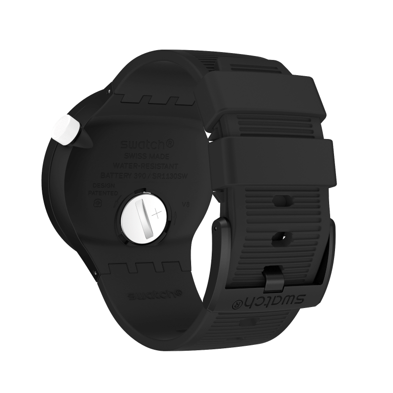 Futuristic Black | Swatch | Luby 