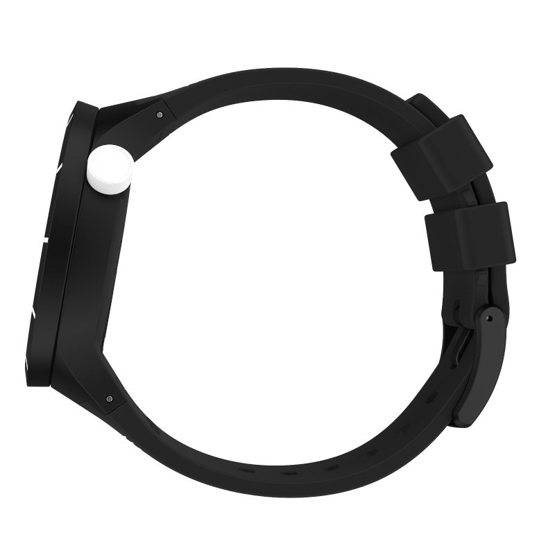 Futuristic Black | Swatch | Luby 