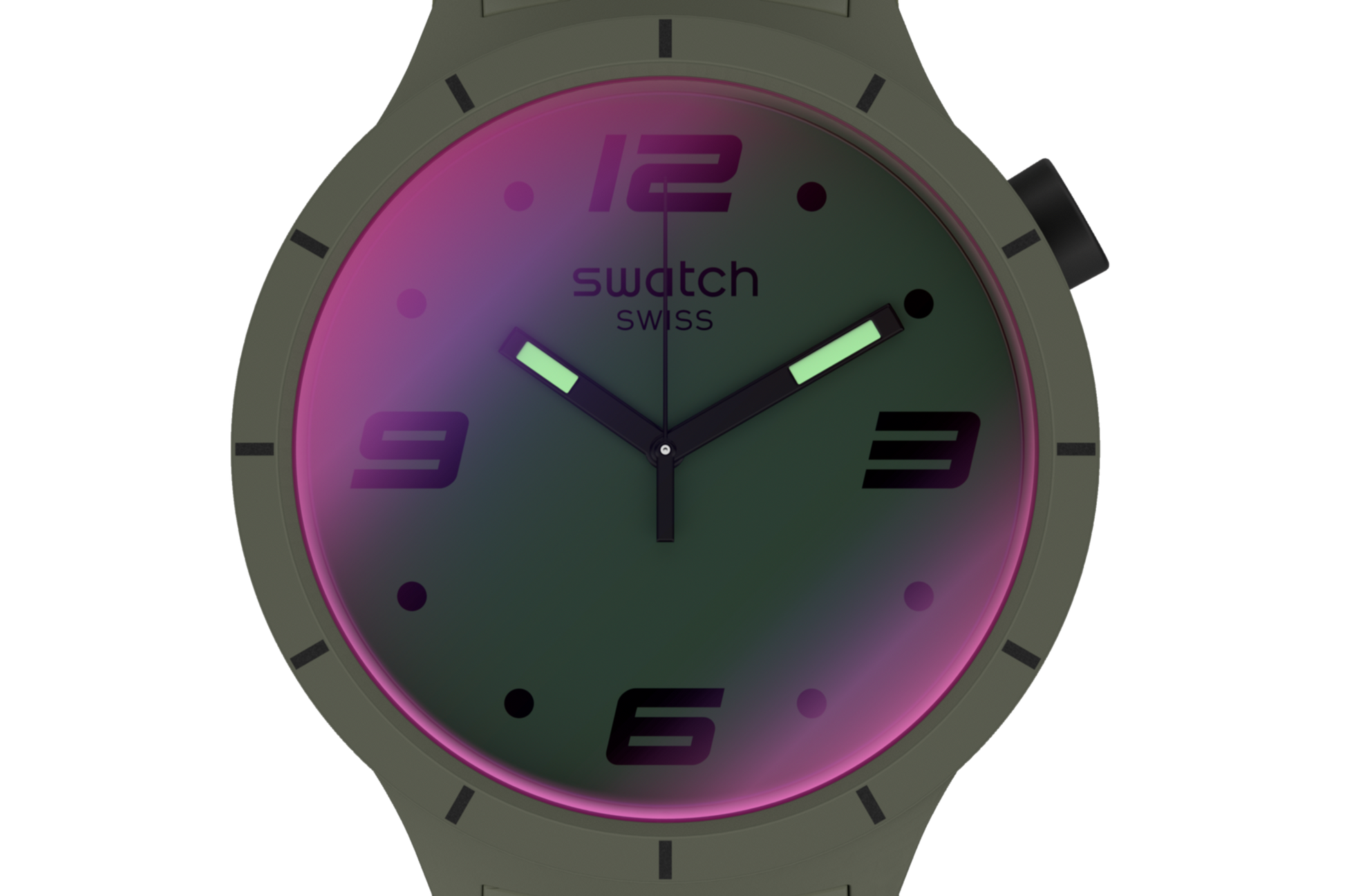 Futuristic Green | Swatch | Luby 