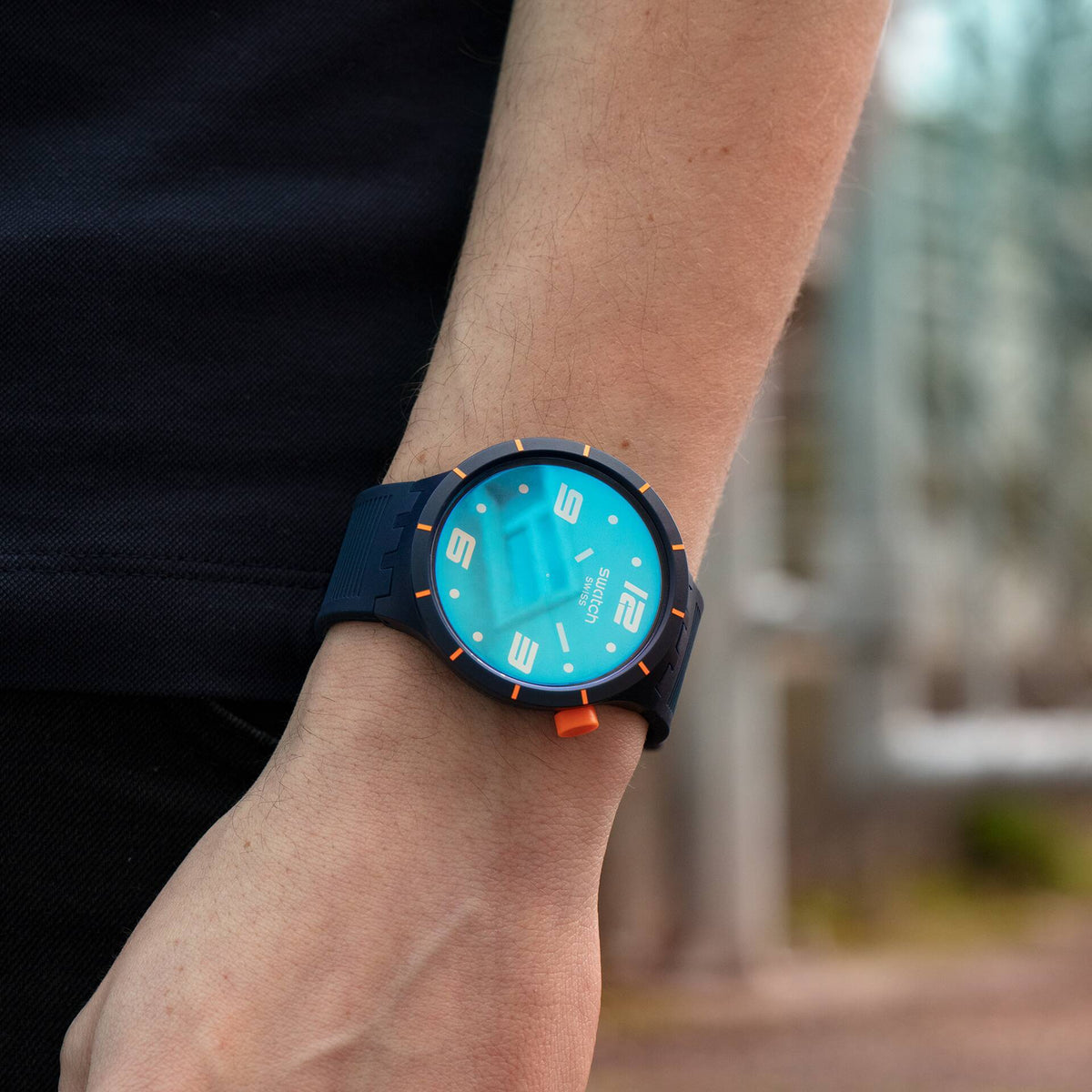Futuristic Blue | Swatch | Luby 