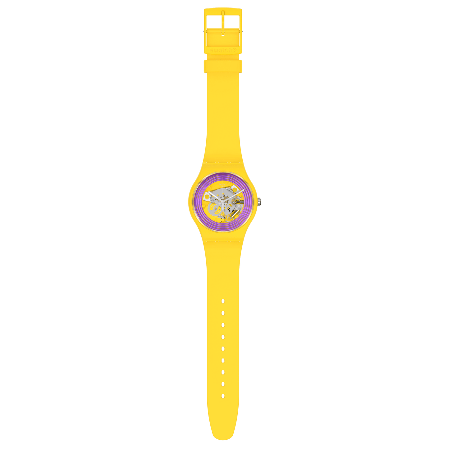Purple Rings Yellow | Swatch | Luby 