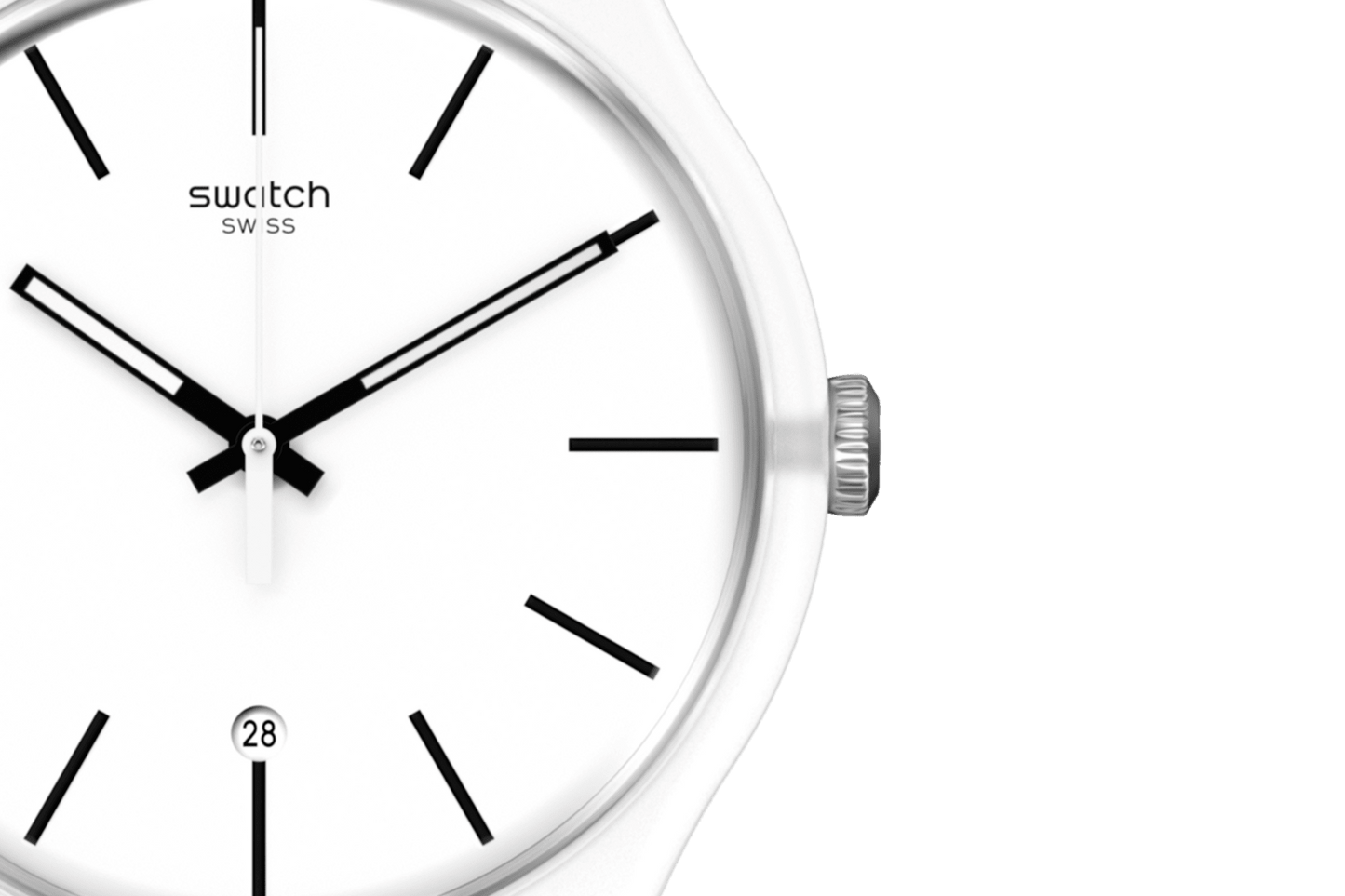 Swatch White Trip | Swatch | Luby 