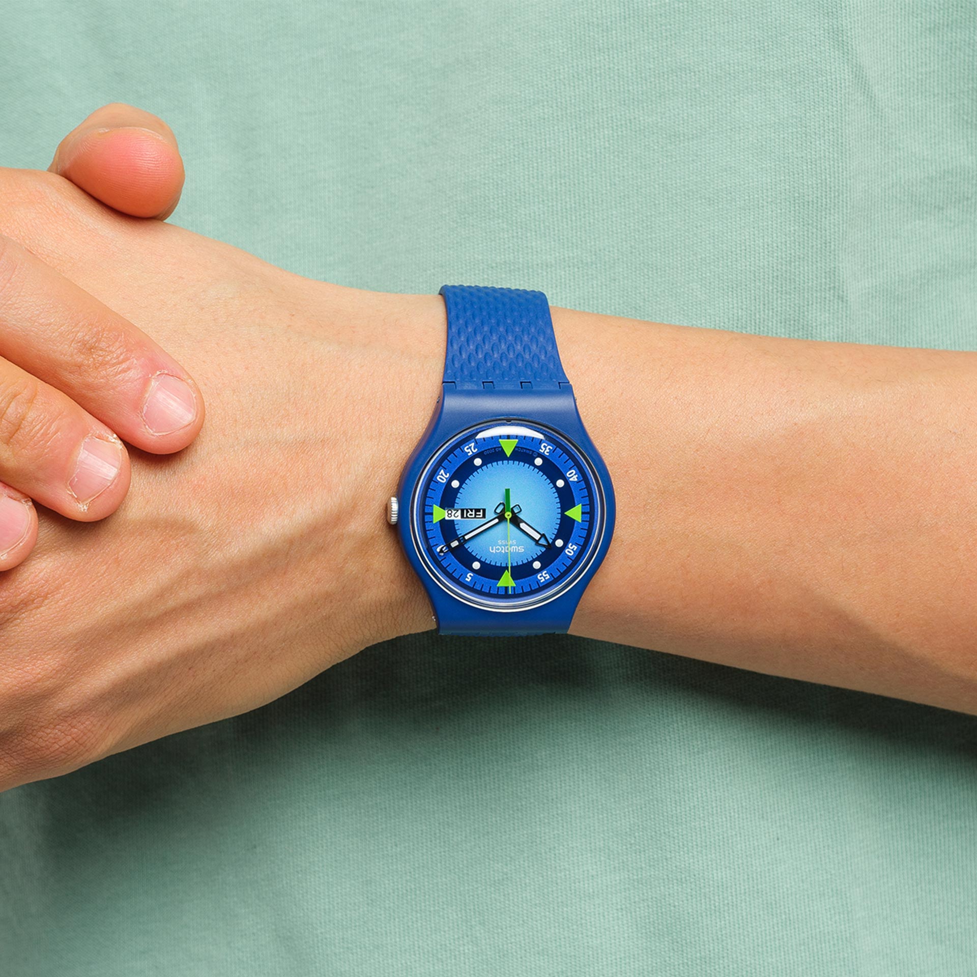 Blue Blend | Swatch | Luby 