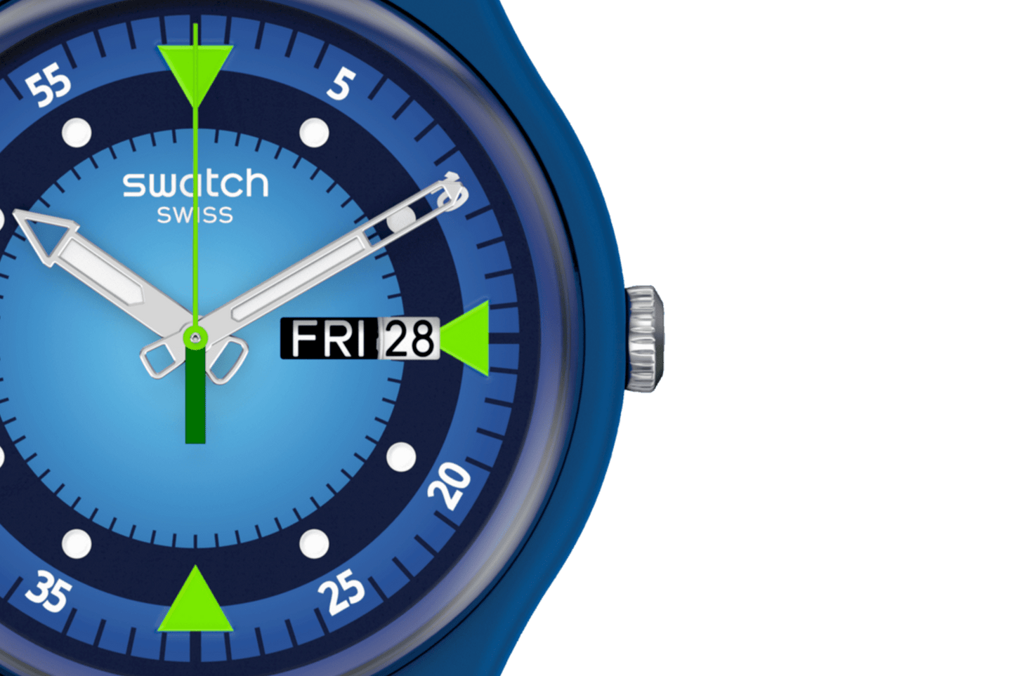 Blue Blend | Swatch | Luby 