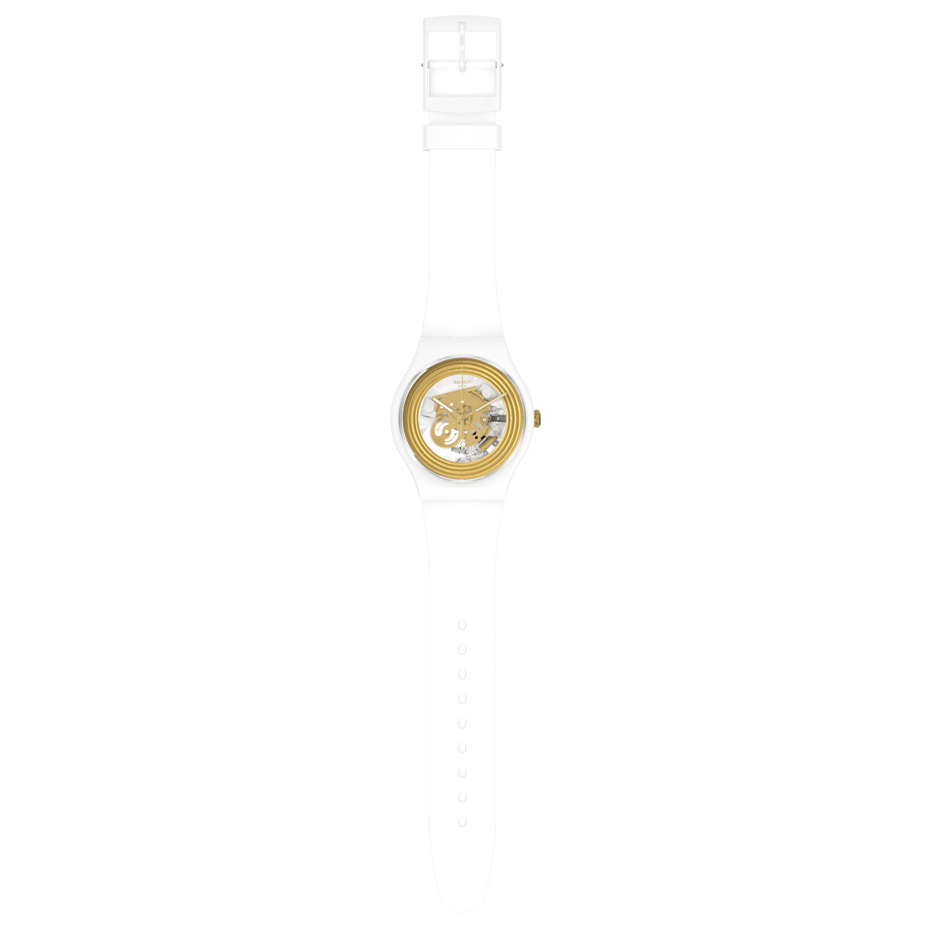 Golden Rings White | Swatch | Luby 