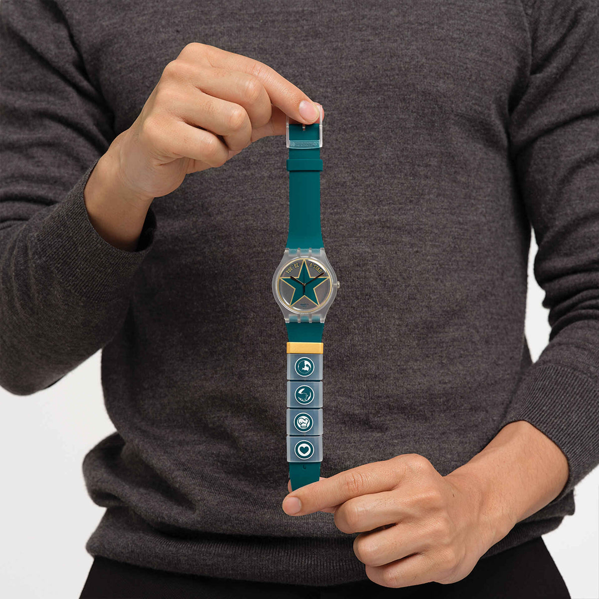 Super Dad Swatch | Swatch | Luby 