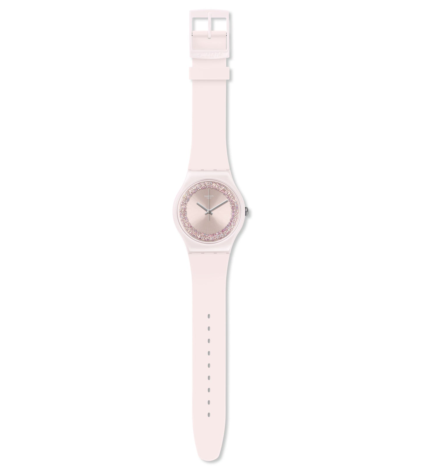Pink Sparkles | Swatch | Luby 