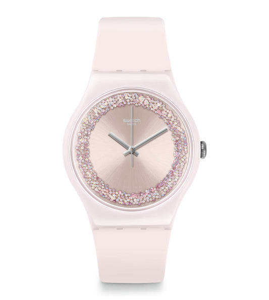 Pink Sparkles | Swatch | Luby 
