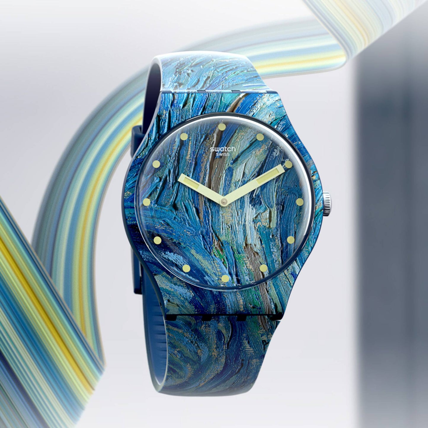 The Starry Night By Vincent Van Gogh | Swatch | Luby 