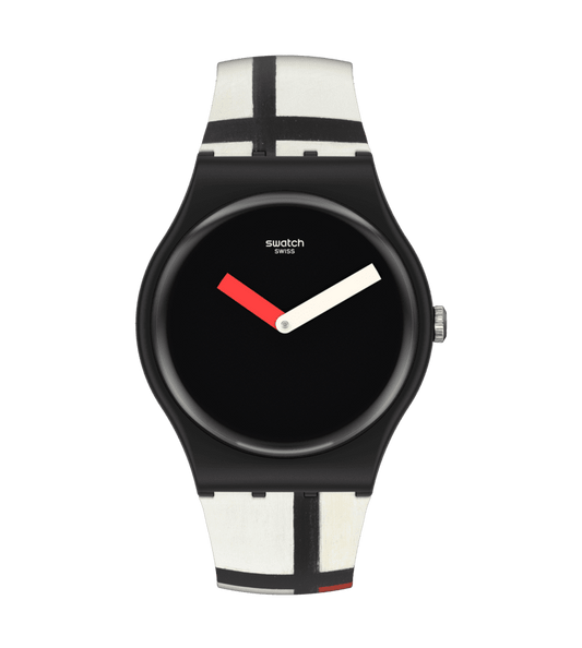 Red, Blue and White, by Piet Mondrian | Swatch | Luby 