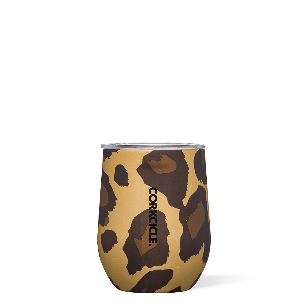 LUXE LEOPARD STEMLESS | CORKCICLE | Luby 