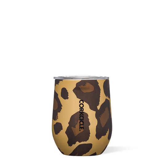 LUXE LEOPARD STEMLESS | CORKCICLE | Luby 