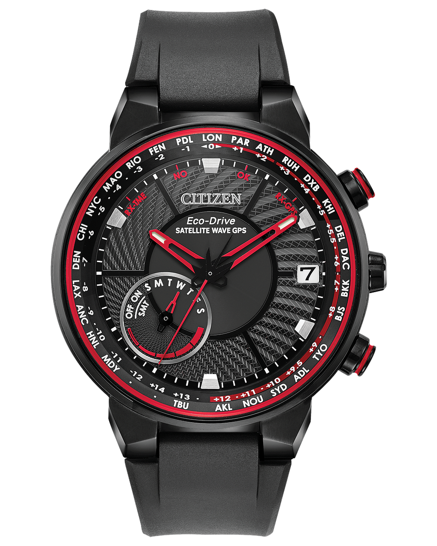 Satellite Wave GPS Freedom (Black-Red)