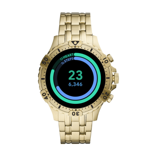 Gen 5 Garrett HR SmartWatch (Gold) | Fossil | Luby 